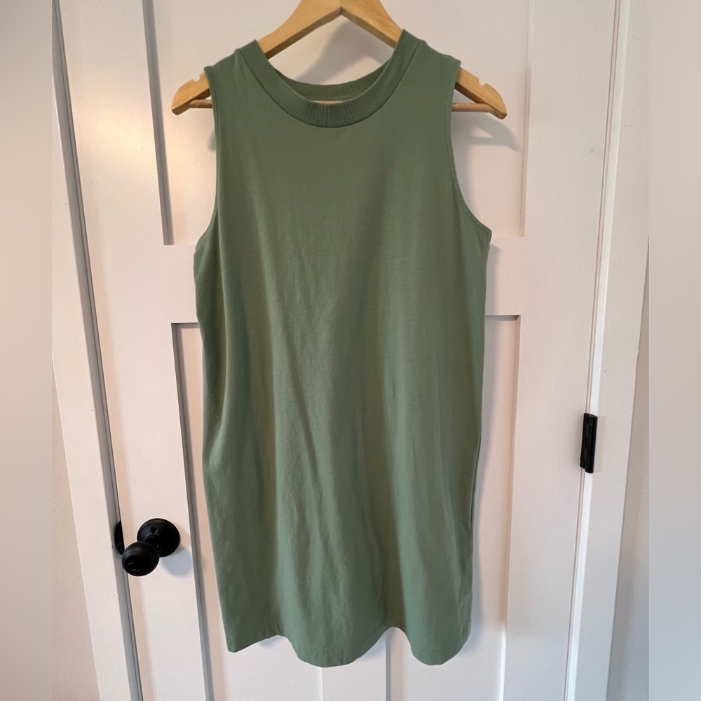 A new day green sleeveless dress
